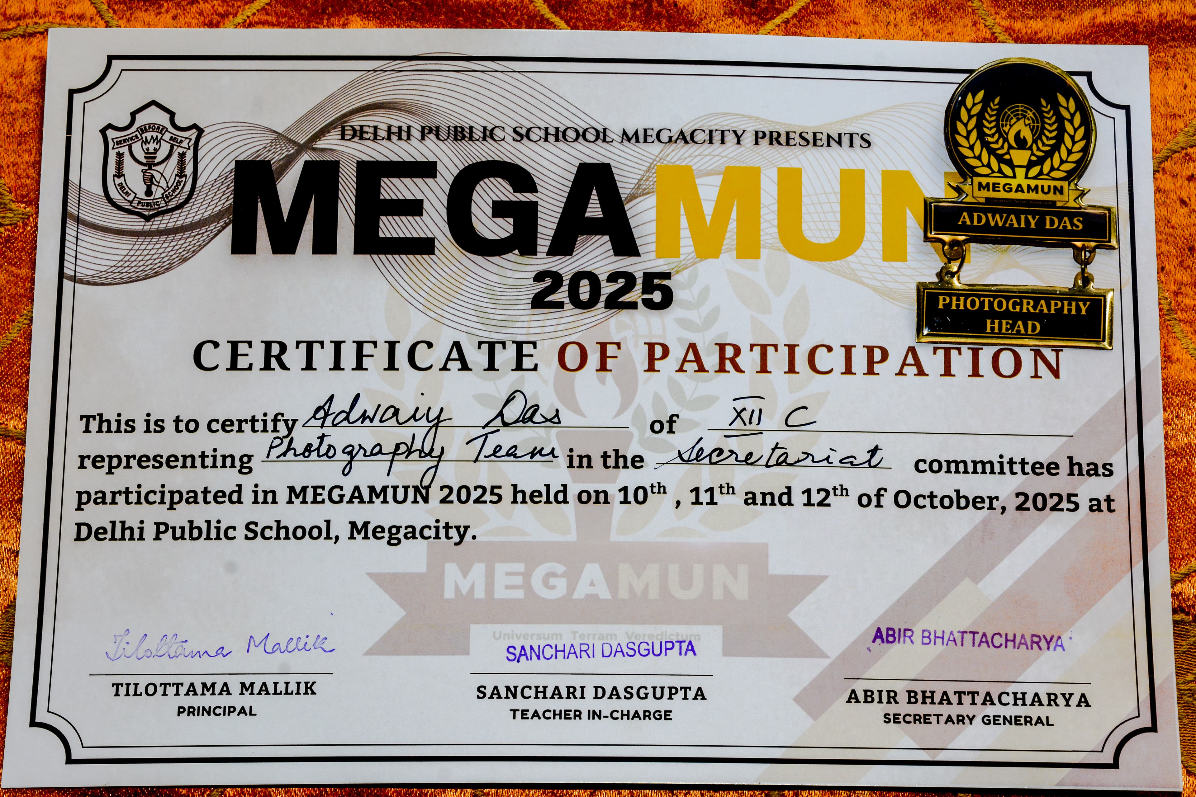 Photography Head at MegaMUN